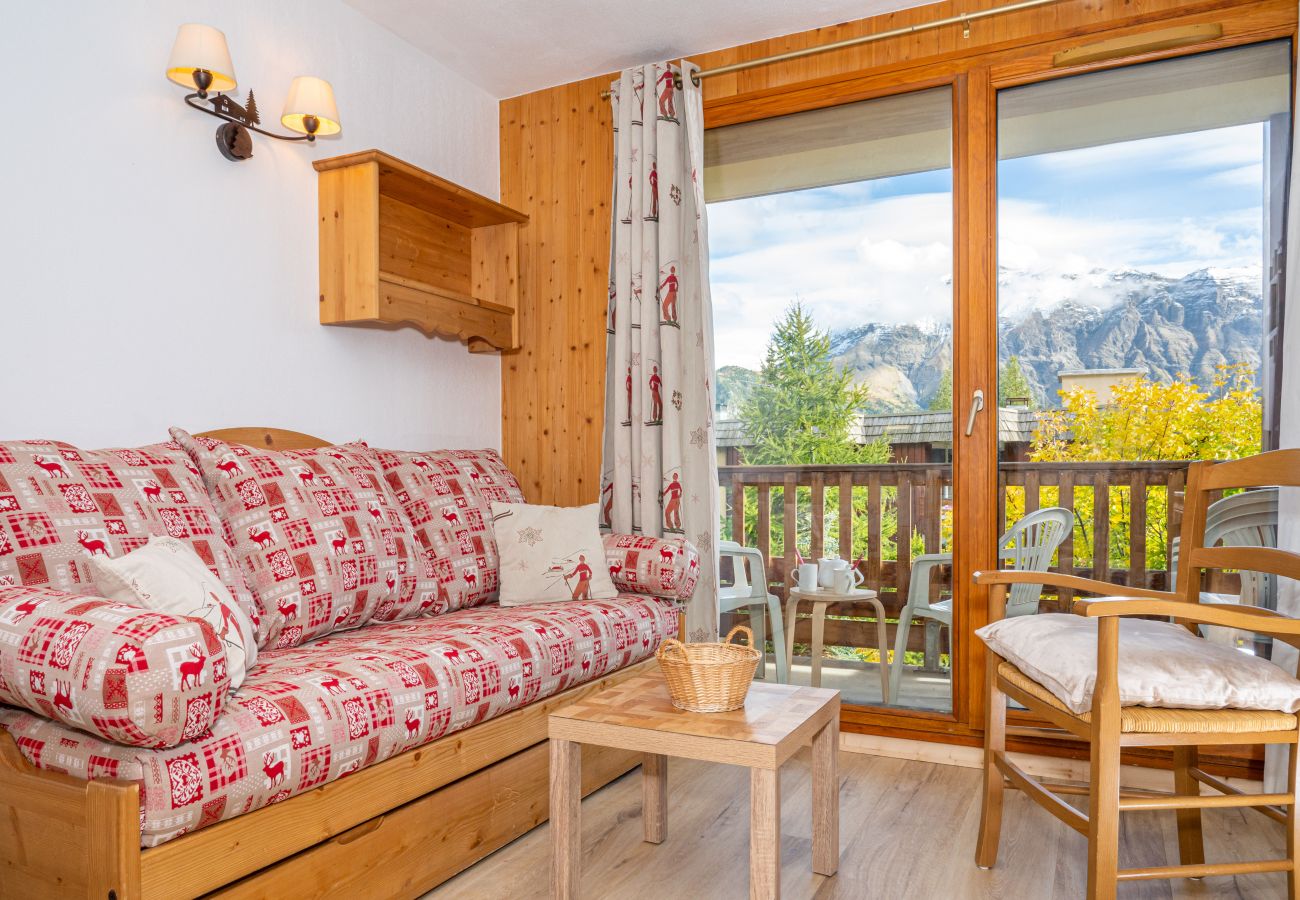 Apartment in Orcières - Apt 4/6 ppl near the ski runs, family friendly