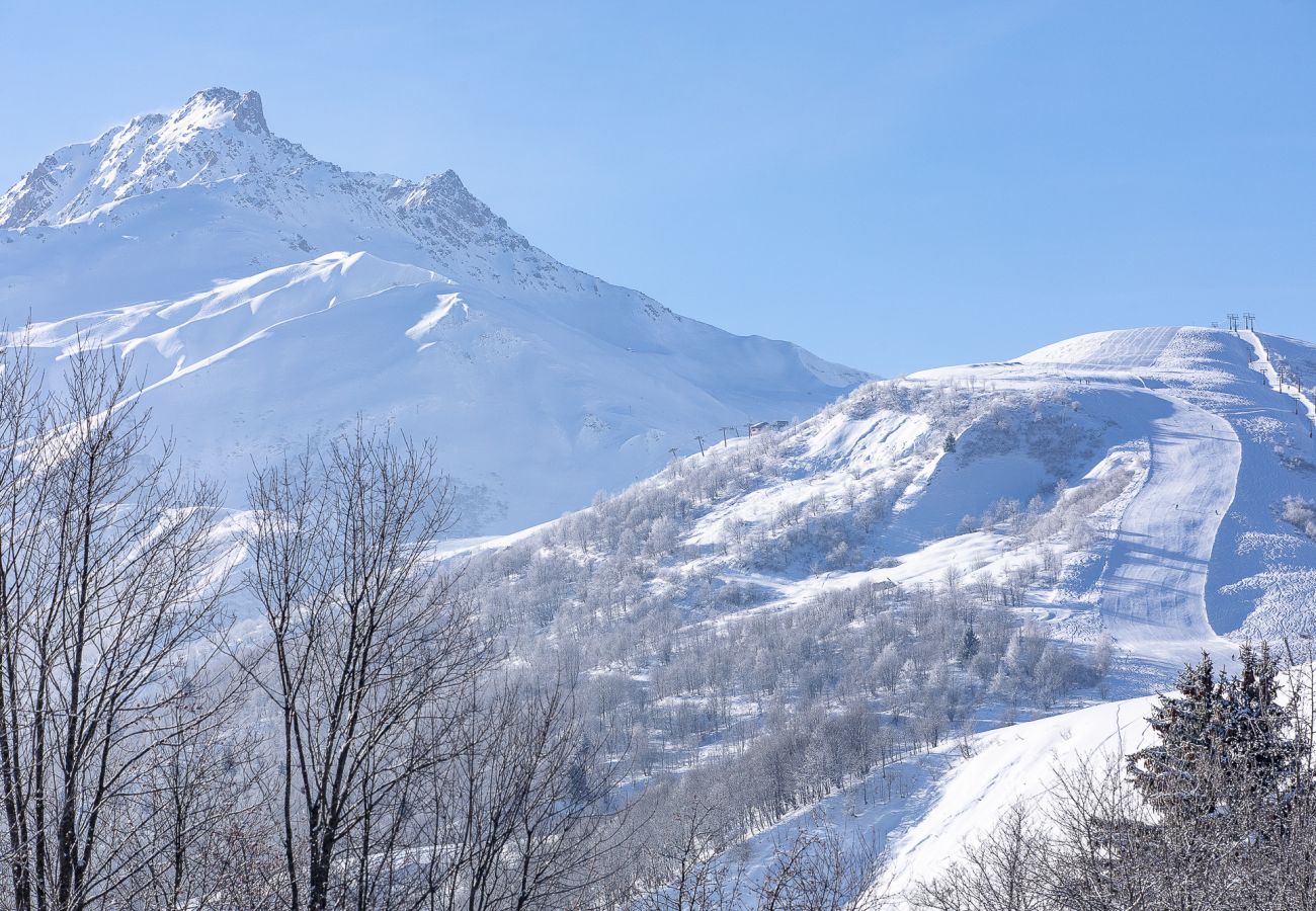 Studio in Doucy - Studio 3 ppl, ski runs view, ski lifts at 50m