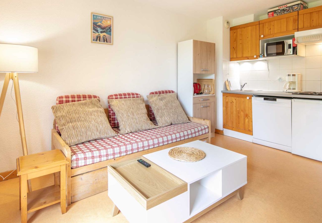 Apartment in Saint-Sorlin-d´Arves - Apt 5 ppl, mountains view, heated pool
