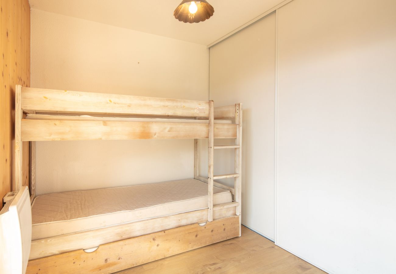 Studio in Saint-Sorlin-d´Arves - Bright studio 5 ppl, balcony, near ski station