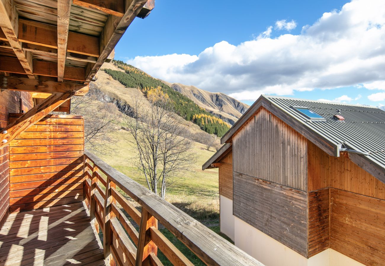 Studio in Saint-Sorlin-d´Arves - Bright studio 5 ppl, balcony, near ski station