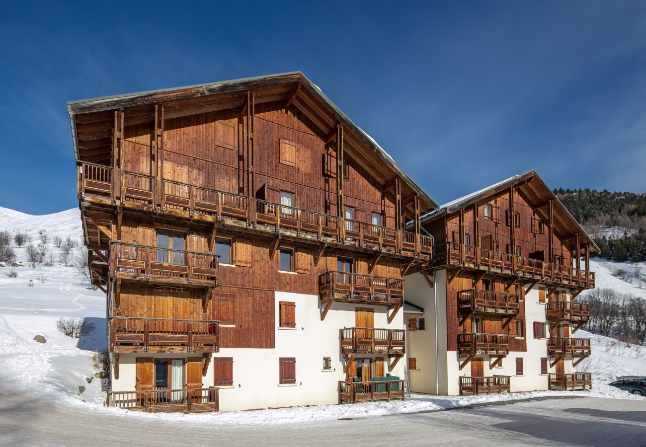 Studio in Saint-Sorlin-d´Arves - Bright studio 5 ppl, balcony, near ski station