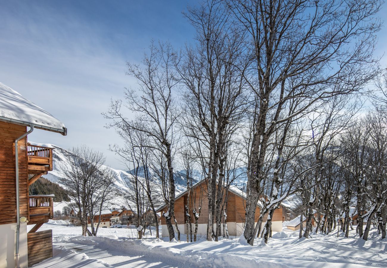 Studio in Saint-Sorlin-d´Arves - Bright studio 5 ppl, balcony, near ski station