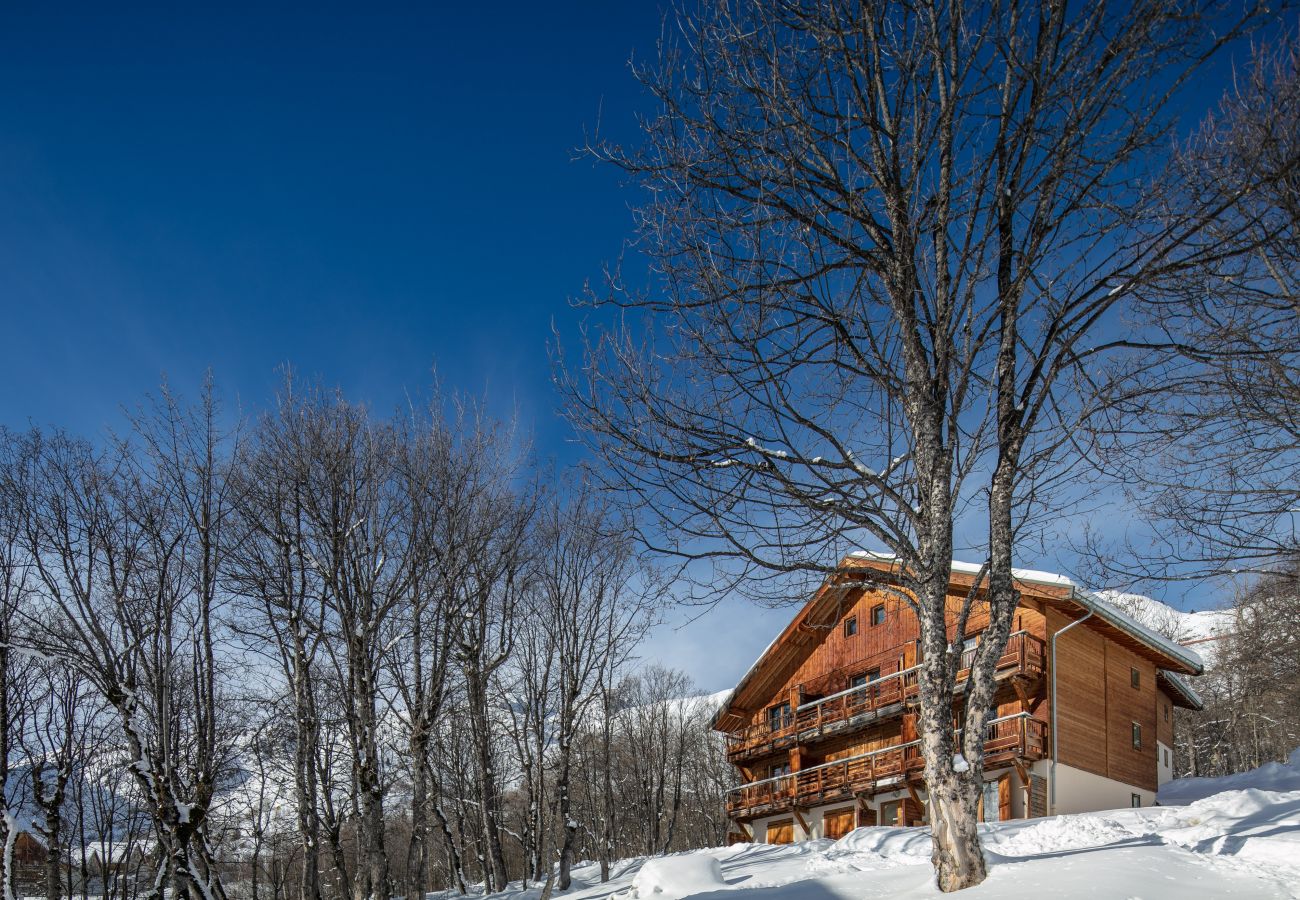 Studio in Saint-Sorlin-d´Arves - Bright studio 5 ppl, balcony, near ski station