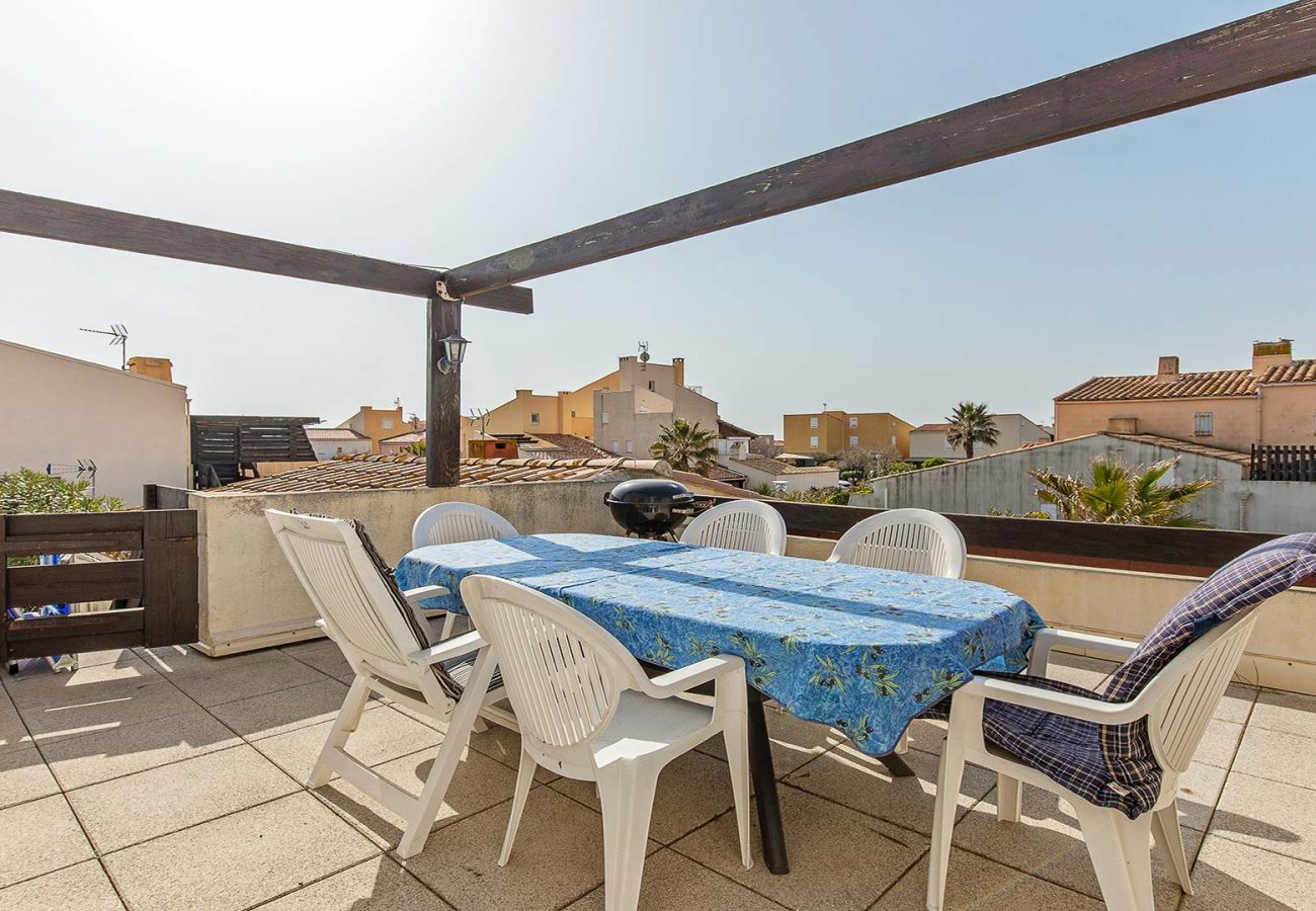 Apartment in Agde - Bright apt 4/6 ppl, 2 terraces, beach at 80m