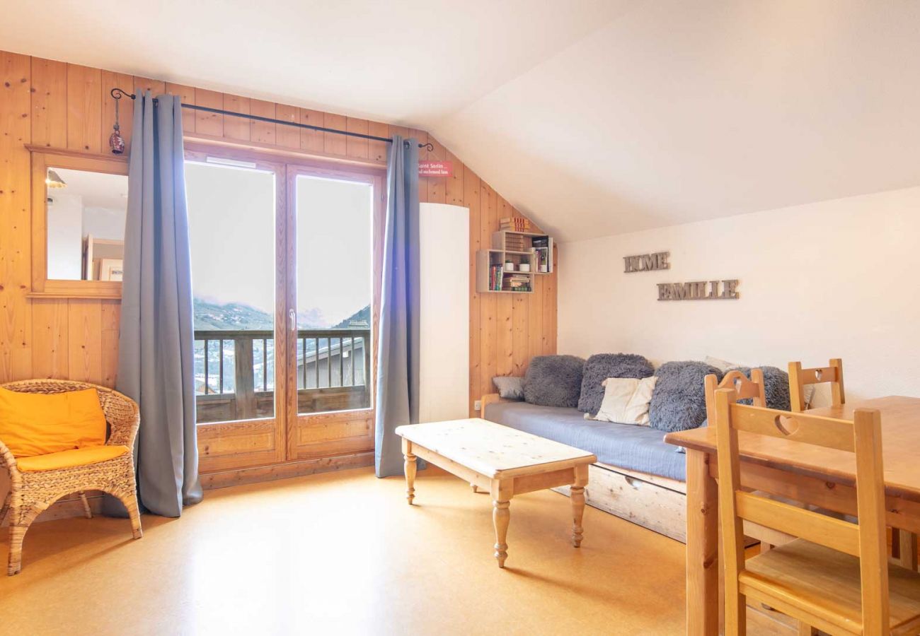 Apartment in Saint-Sorlin-d´Arves - Cosy apt 5 ppl, balcony, near the ski station