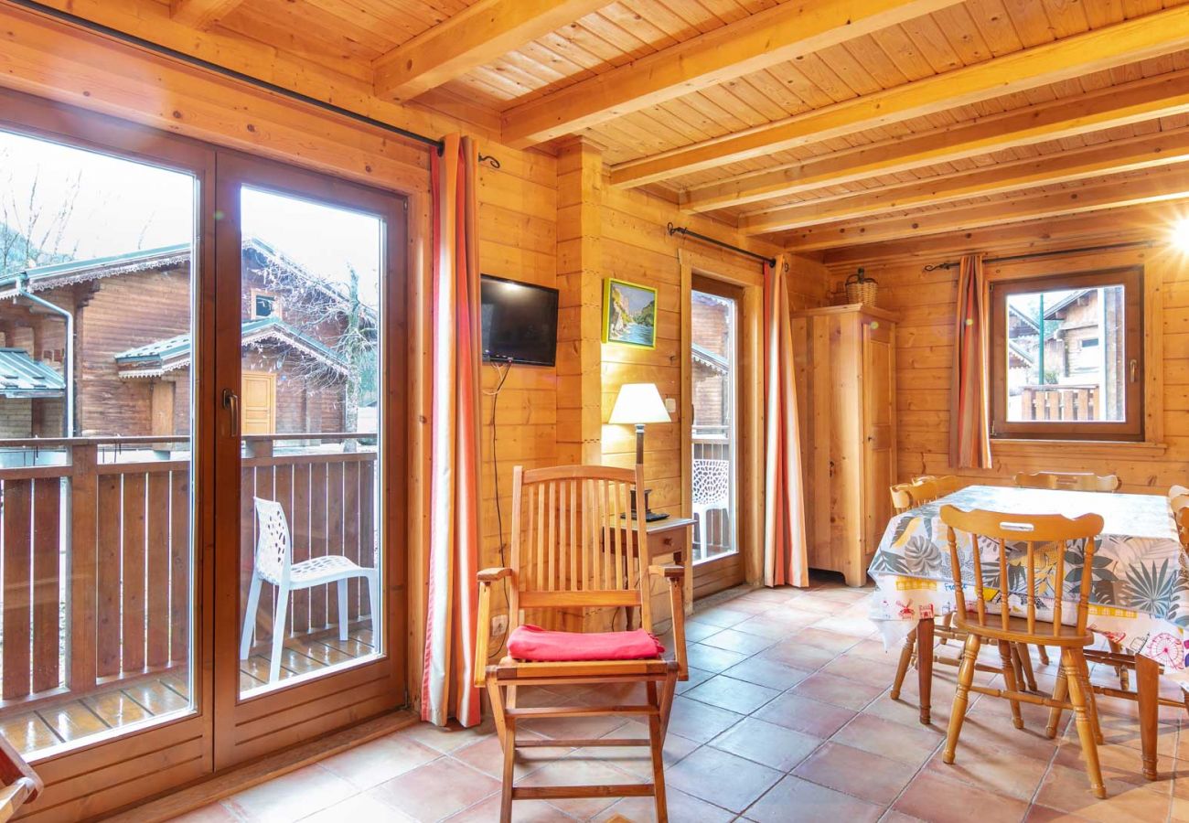 Chalet in Morillon - Cosy chalet 4/6 ppl with  balcony