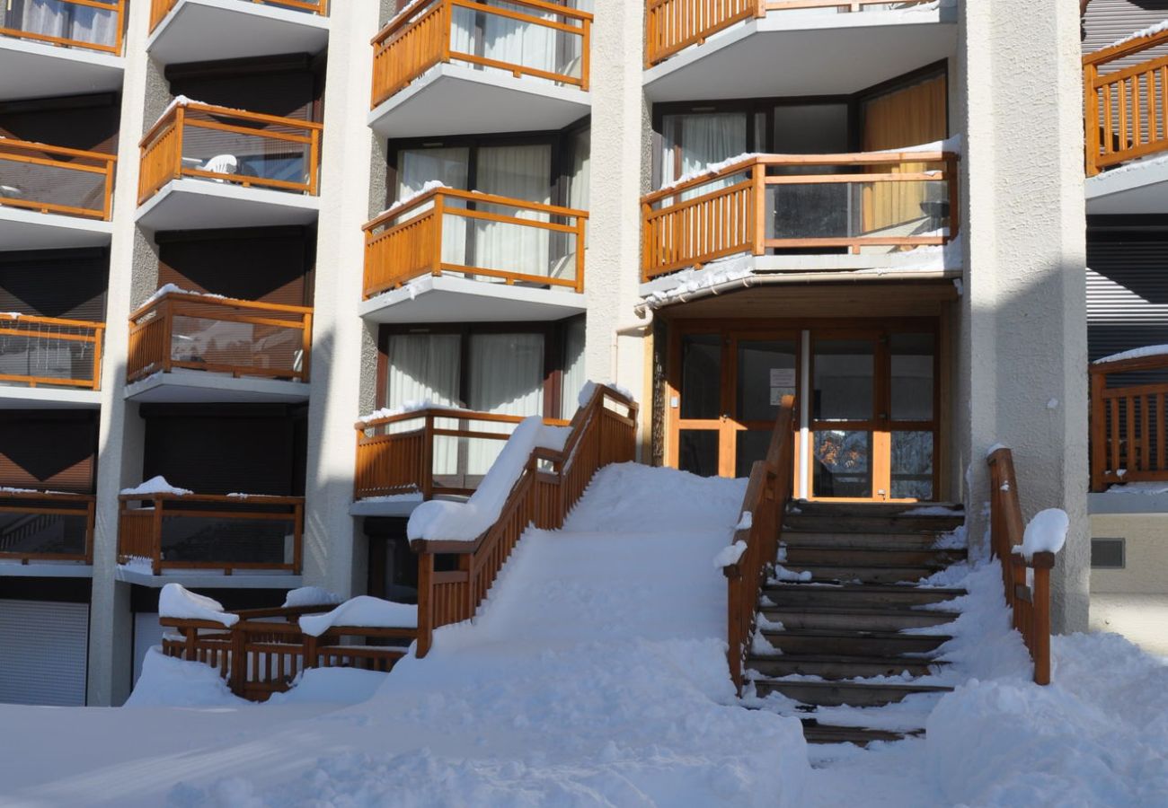 Studio in Les Deux Alpes - Les 2 Alpes studio 2 ppl with ski station view