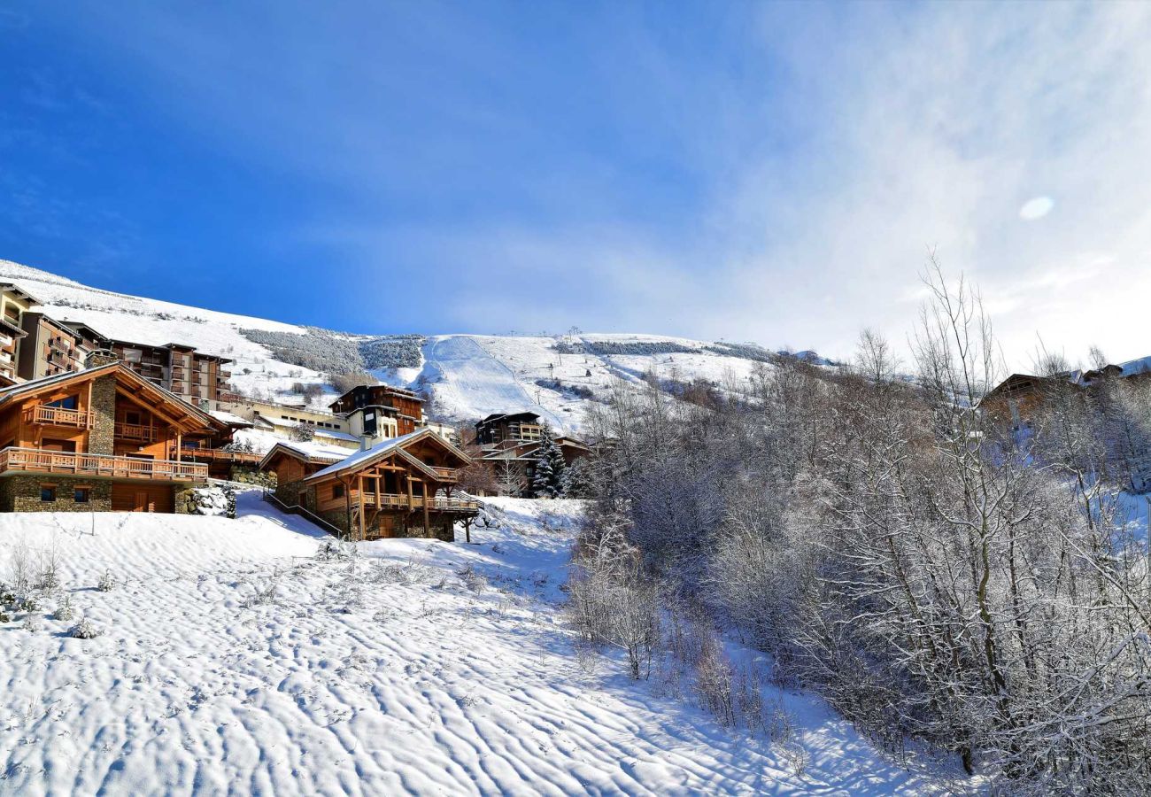 Apartment in Les Deux Alpes - Apt 6 ppl with balcony, near the ski station