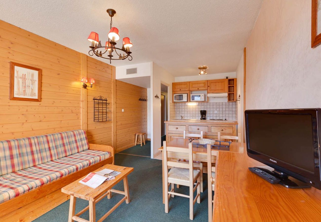 Studio in Les Deux Alpes - Bright studio 4 ppl, balcony, near the ski station