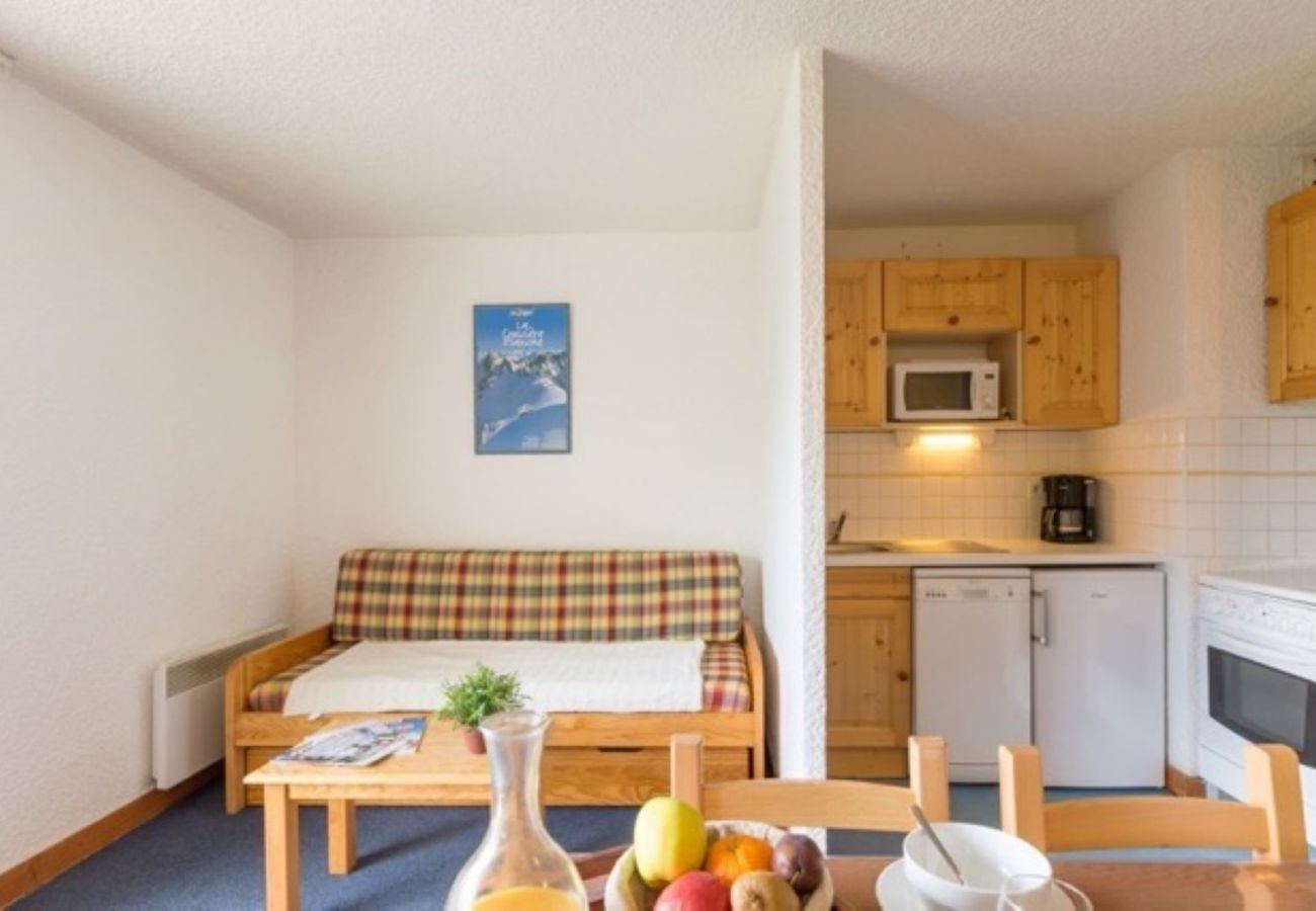 Studio in Les Deux Alpes - Studio 4 ppl, balcony, near the ski station