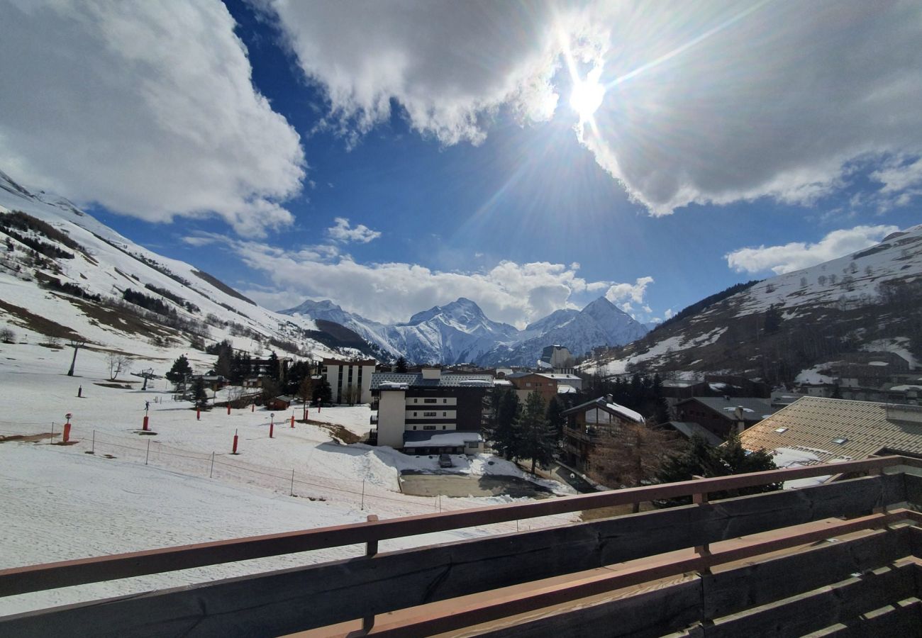 Studio in Les Deux Alpes - Studio 4 ppl, balcony near the ski runs