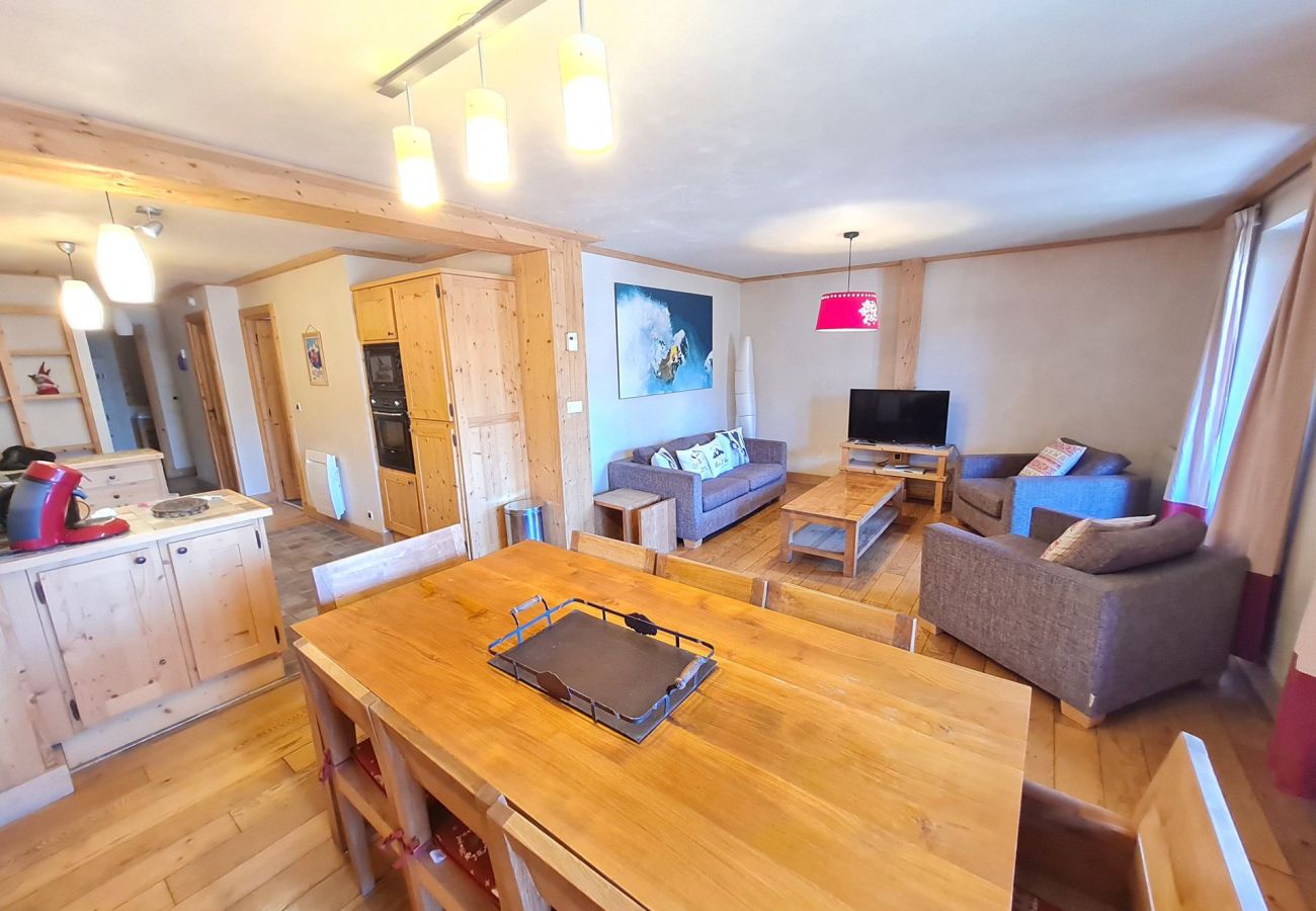 Apartment in Les Deux Alpes - Apt 8 ppl, terrace with mountains view