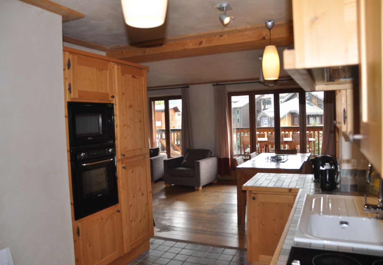 Apartment in Les Deux Alpes - Apt 8 ppl, terrace with mountains view