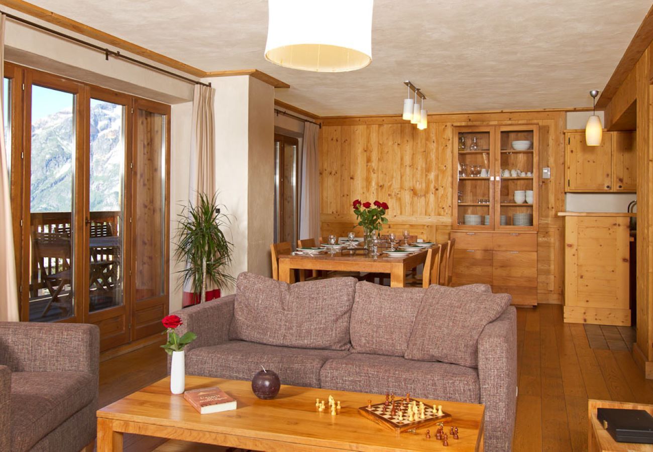 Apartment in Les Deux Alpes - Spacious apt 10 pers, terrace, ski station