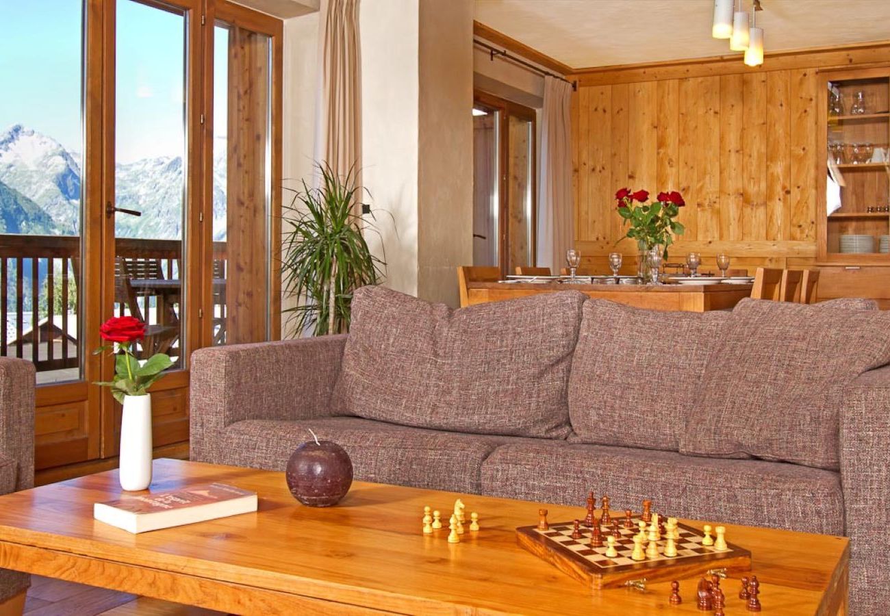 Apartment in Les Deux Alpes - Spacious apt 10 pers, terrace, ski station