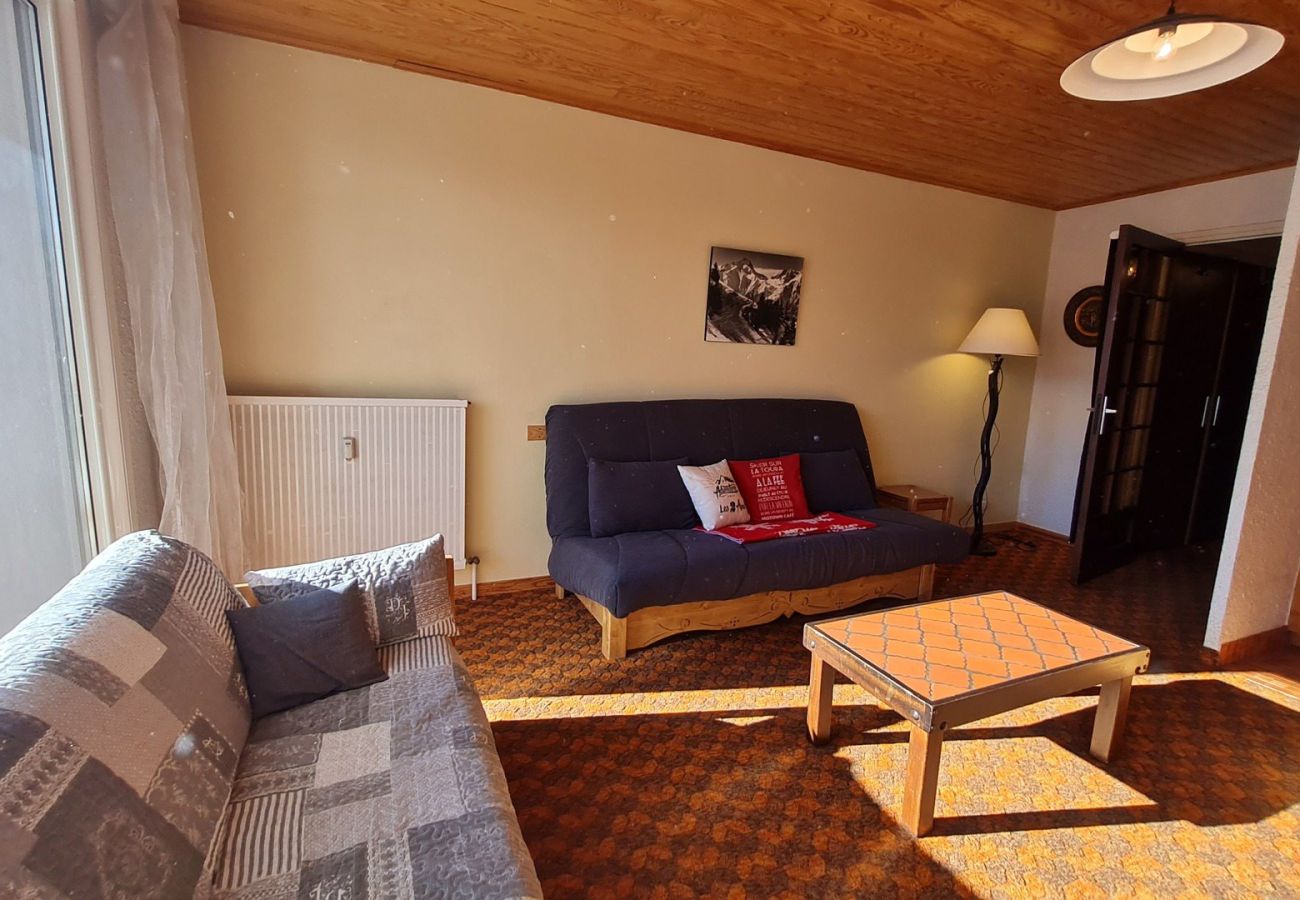 Studio in Les Deux Alpes - Bright studio 4/6 ppl, balcony, near the ski runs