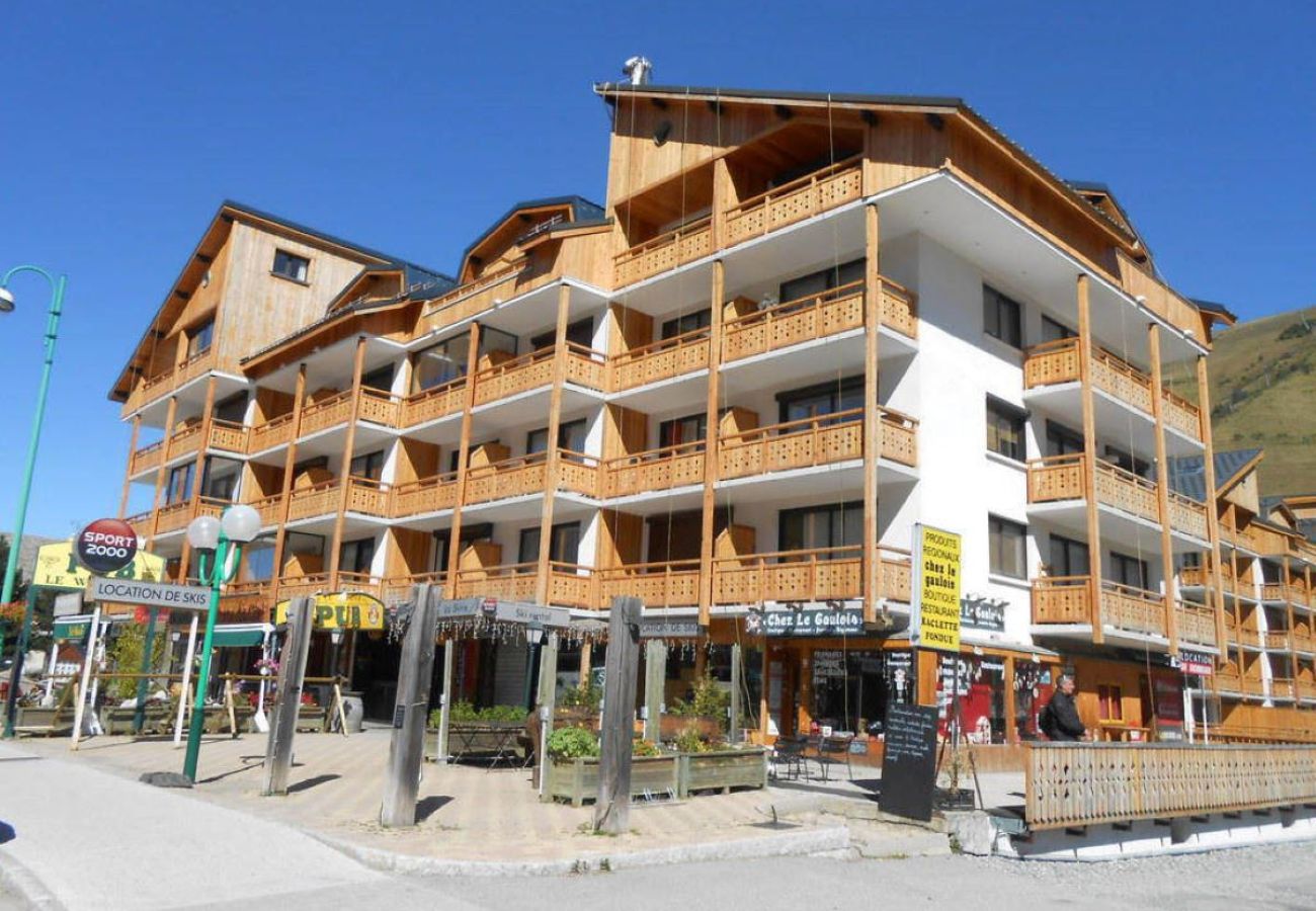 Studio in Les Deux Alpes - Bright studio 4/6 ppl, balcony, near the ski runs