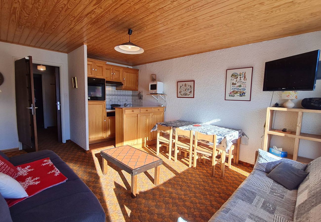 Studio in Les Deux Alpes - Bright studio 4/6 ppl, balcony, near the ski runs