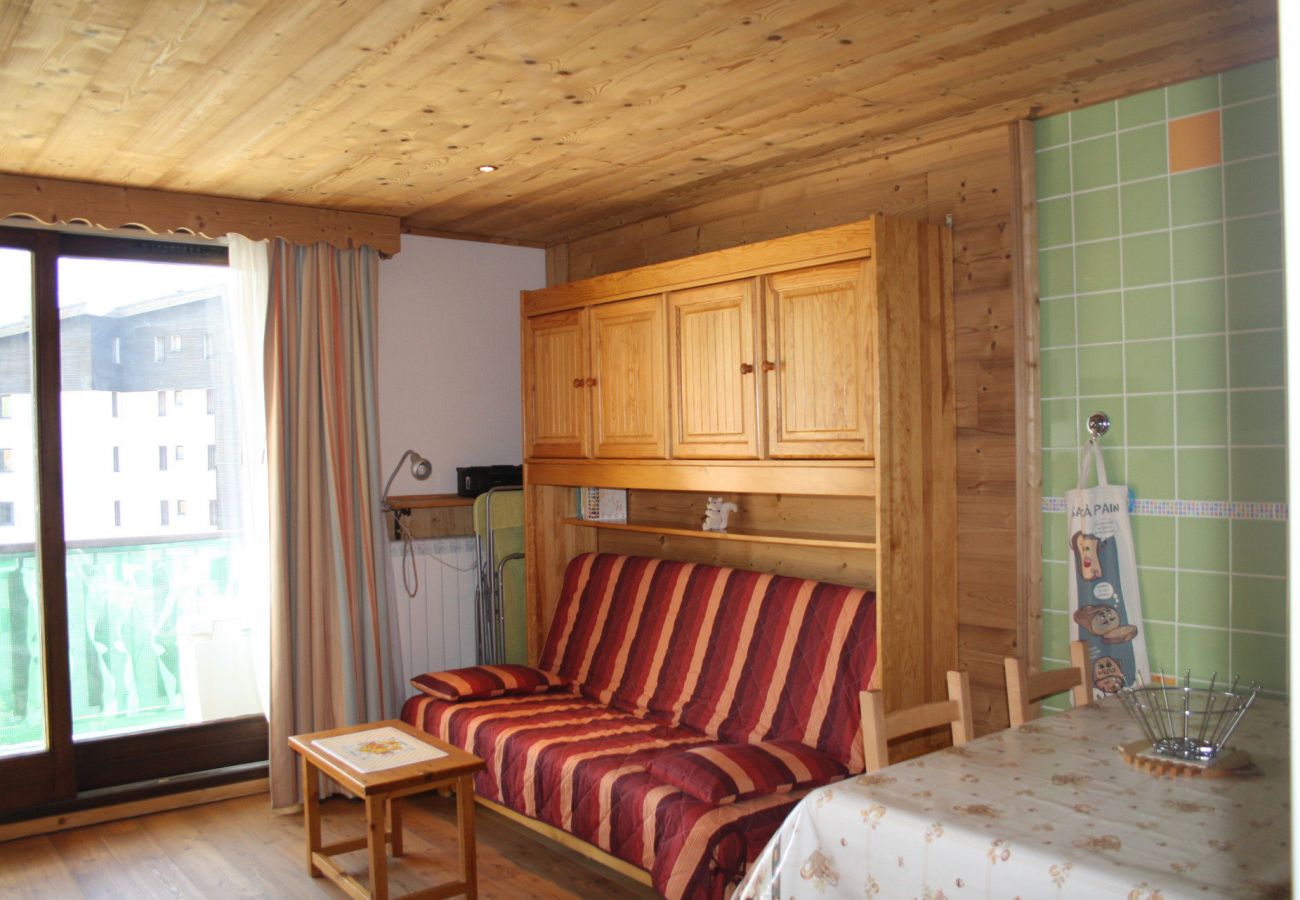 Studio in Les Deux Alpes - Studio 4 ppl with balcony, near the ski station