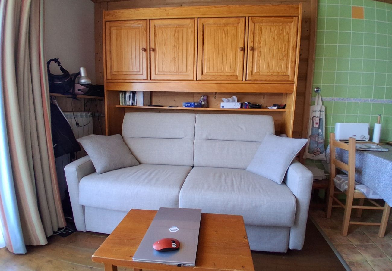 Studio in Les Deux Alpes - Studio 4 ppl with balcony, near the ski station