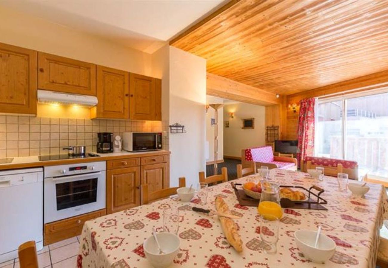 Apartment in Les Deux Alpes - Spacious apt 10 ppl, mountain view, balcony