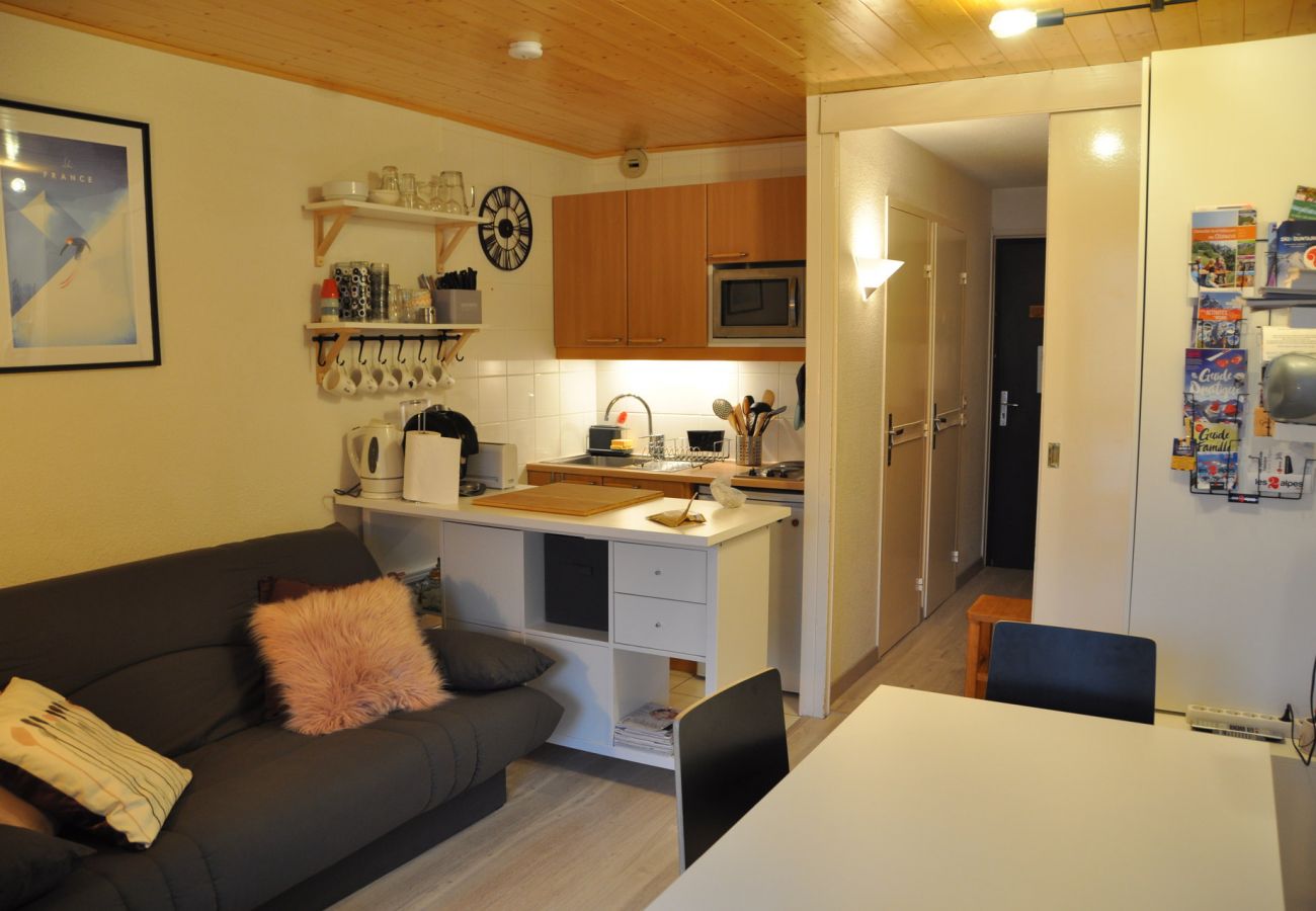 Studio in Les Deux Alpes - Studio near the ski station, 4 ppl, balcony