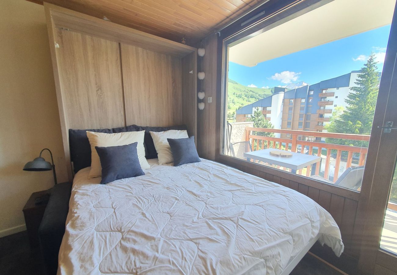 Studio in Les Deux Alpes - Studio 4/6 ppl, balcony, center station