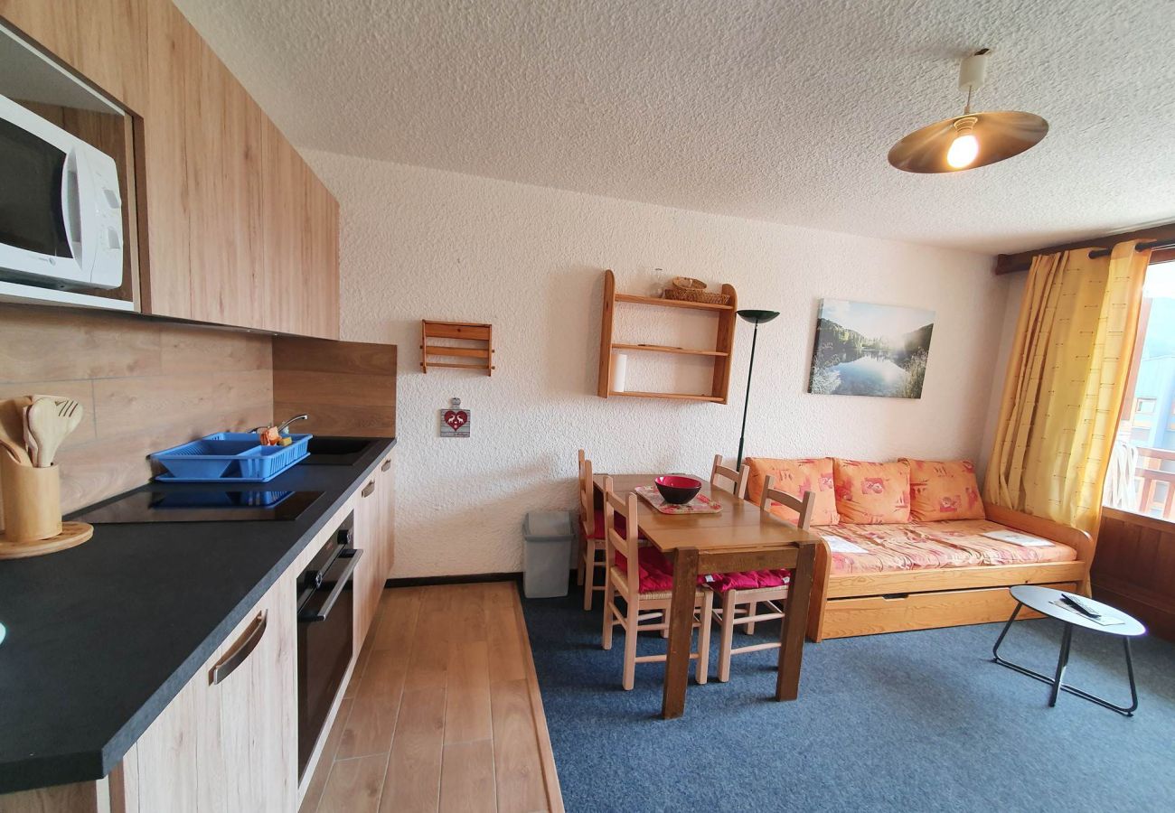 Studio in Les Deux Alpes - Studio 4 ppl, balcony, near the ski station