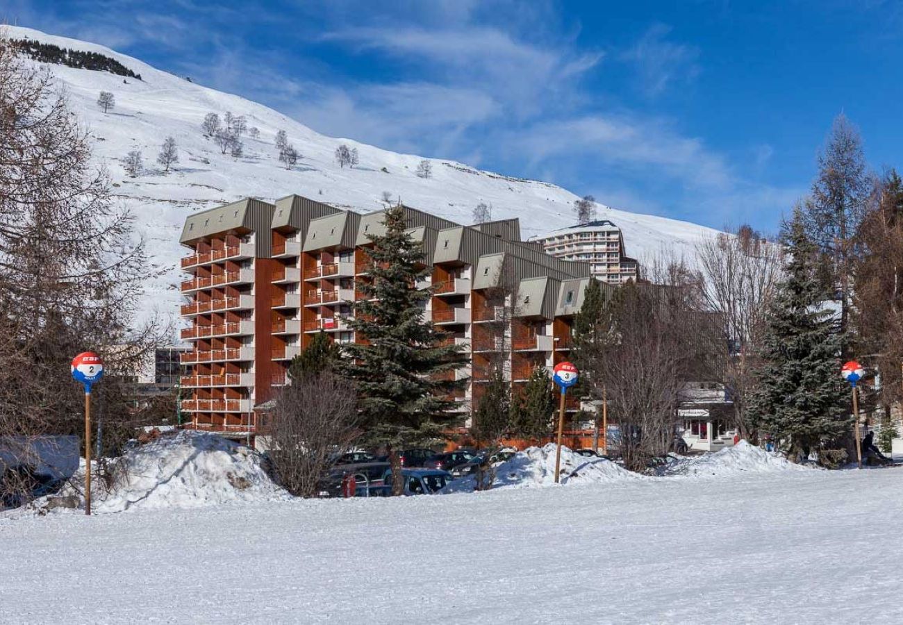 Apartment in Les Deux Alpes - Spacious duplex 8 ppl, balcony, mountain view