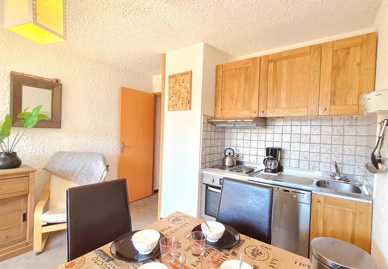 Studio in Les Deux Alpes - Bright studio 4 ppl, balcony, mountain view