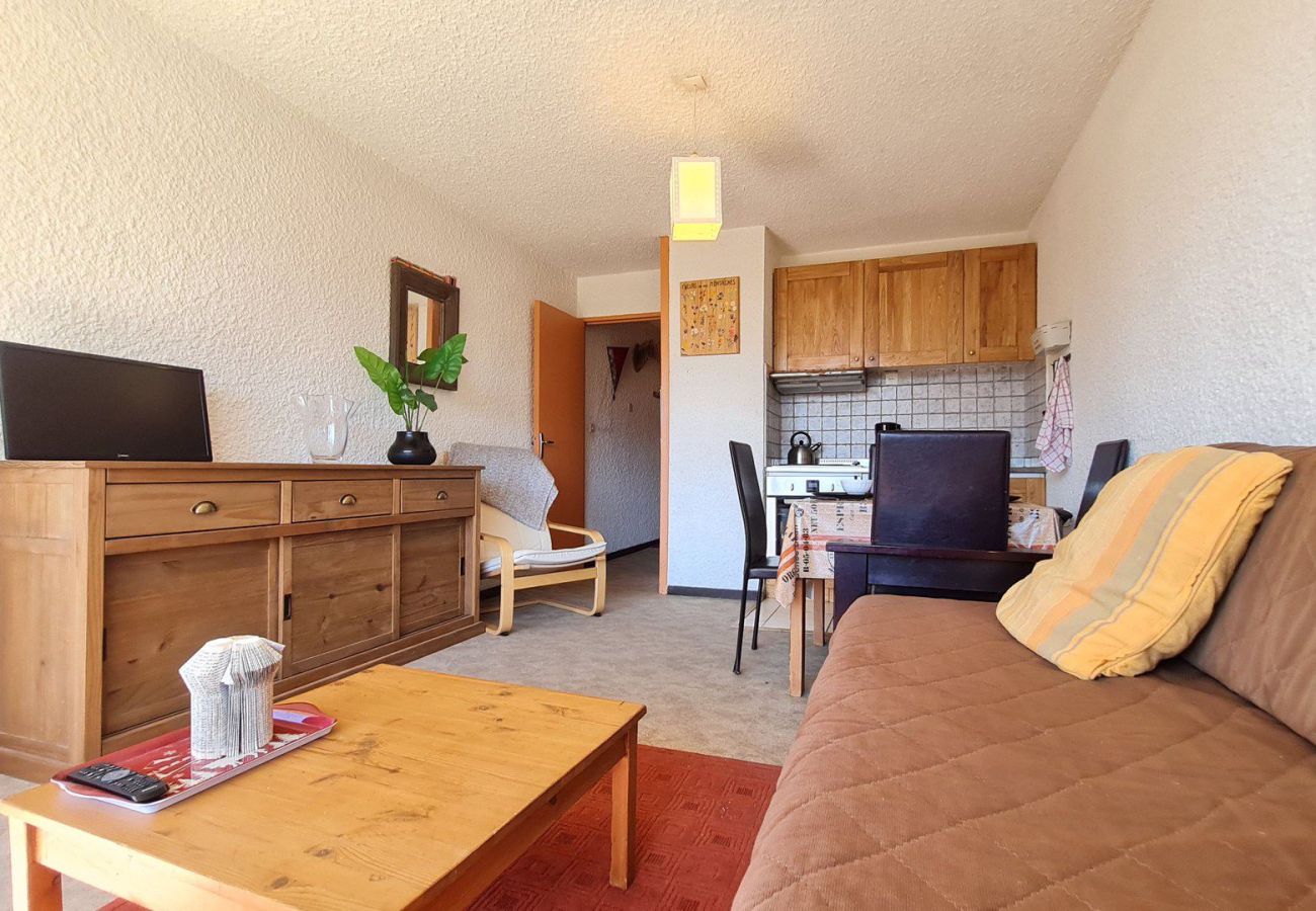 Studio in Les Deux Alpes - Bright studio 4 ppl, balcony, mountain view