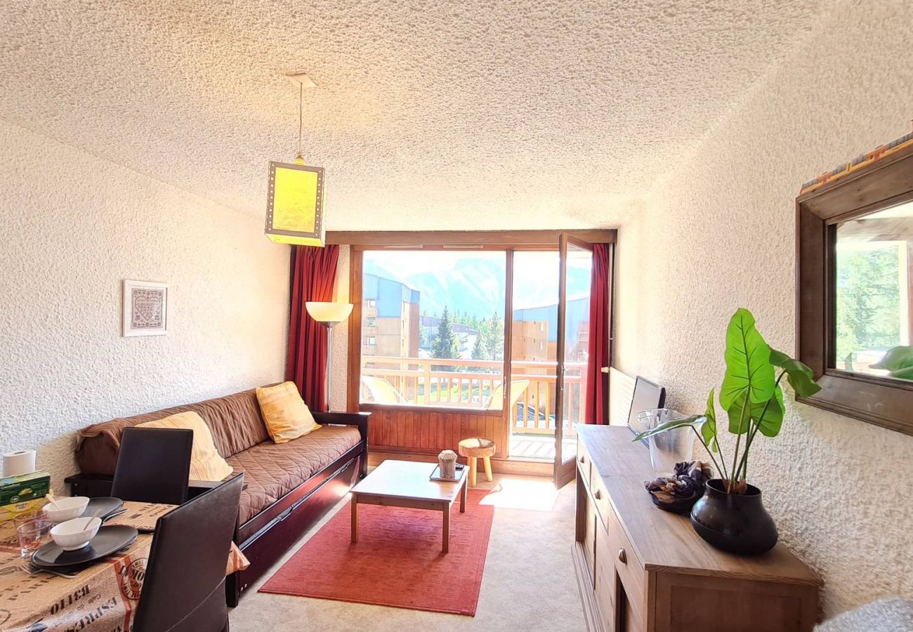 Studio in Les Deux Alpes - Bright studio 4 ppl, balcony, mountain view