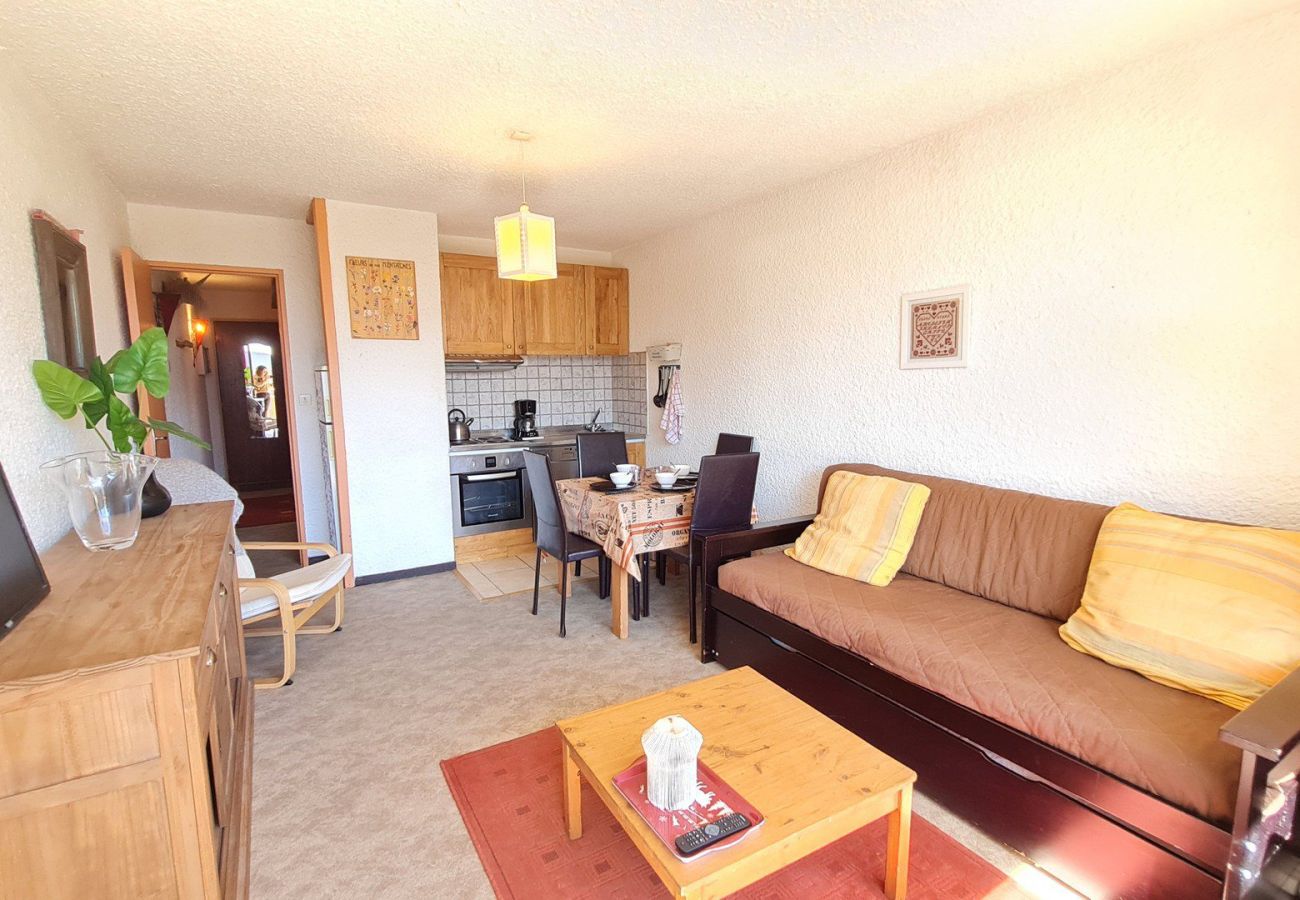 Studio in Les Deux Alpes - Bright studio 4 ppl, balcony, mountain view