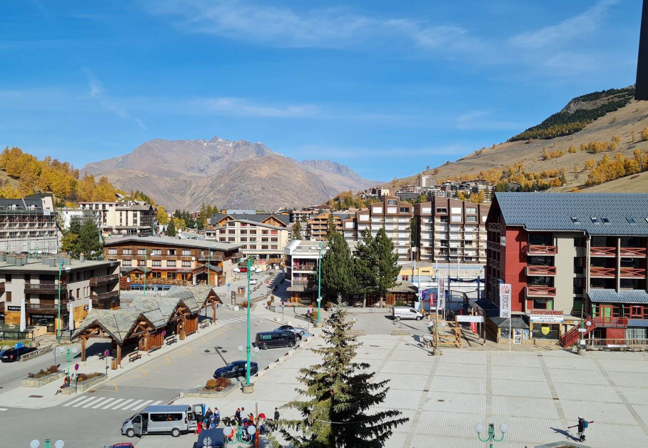 Apartment in Les Deux Alpes - Cosy apt 4/6 ppl, balcony, near the ski station