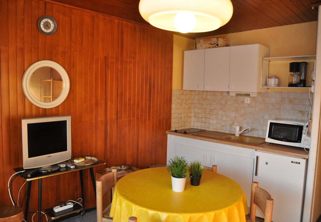 Studio in Les Deux Alpes - Bright studio 4 ppl, balcony, near the ski station