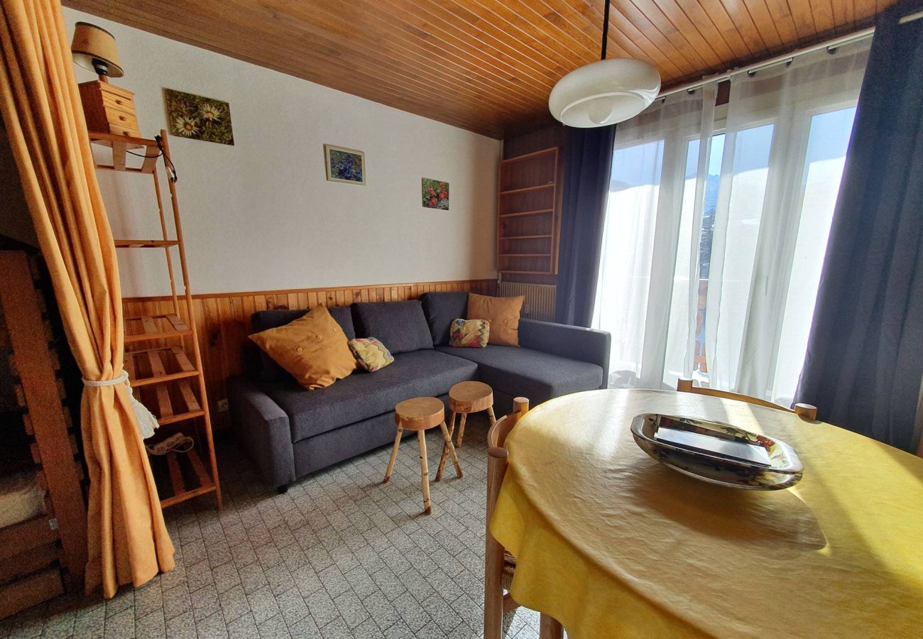 Studio in Les Deux Alpes - Bright studio 4 ppl, balcony, near the ski station