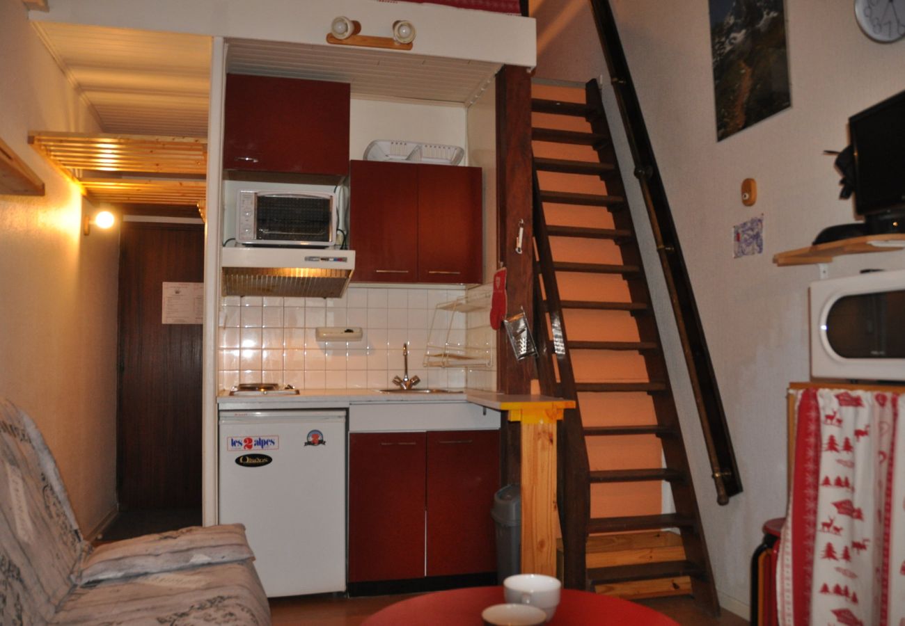 Studio in Les Deux Alpes - Studio 4 ppl, mountain view, ski station at 100m