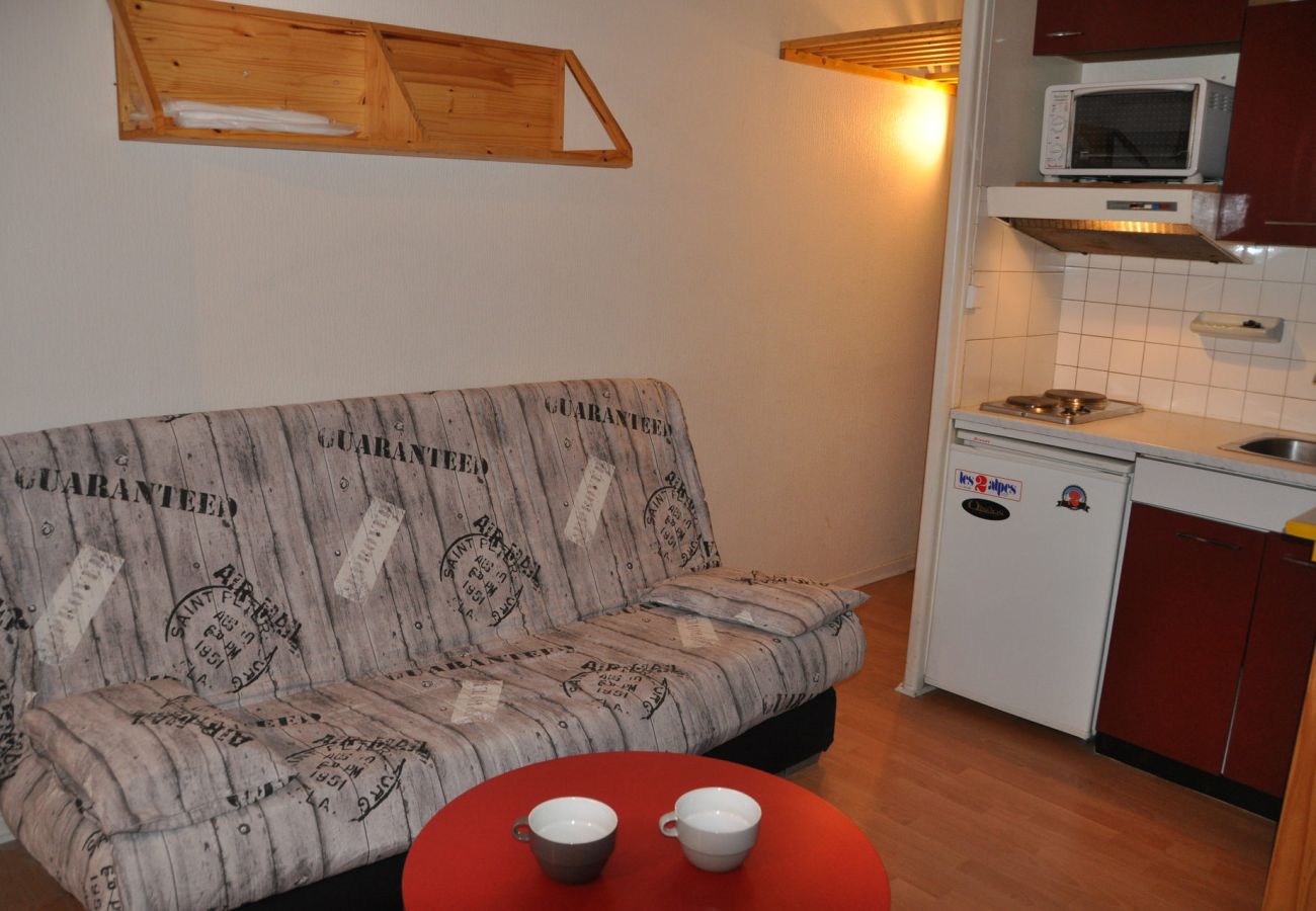 Studio in Les Deux Alpes - Studio 4 ppl, mountain view, ski station at 100m