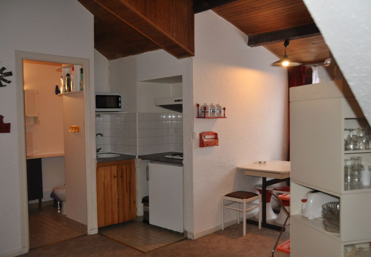 Studio in Les Deux Alpes - Studio 3 ppl, ski station at 100m