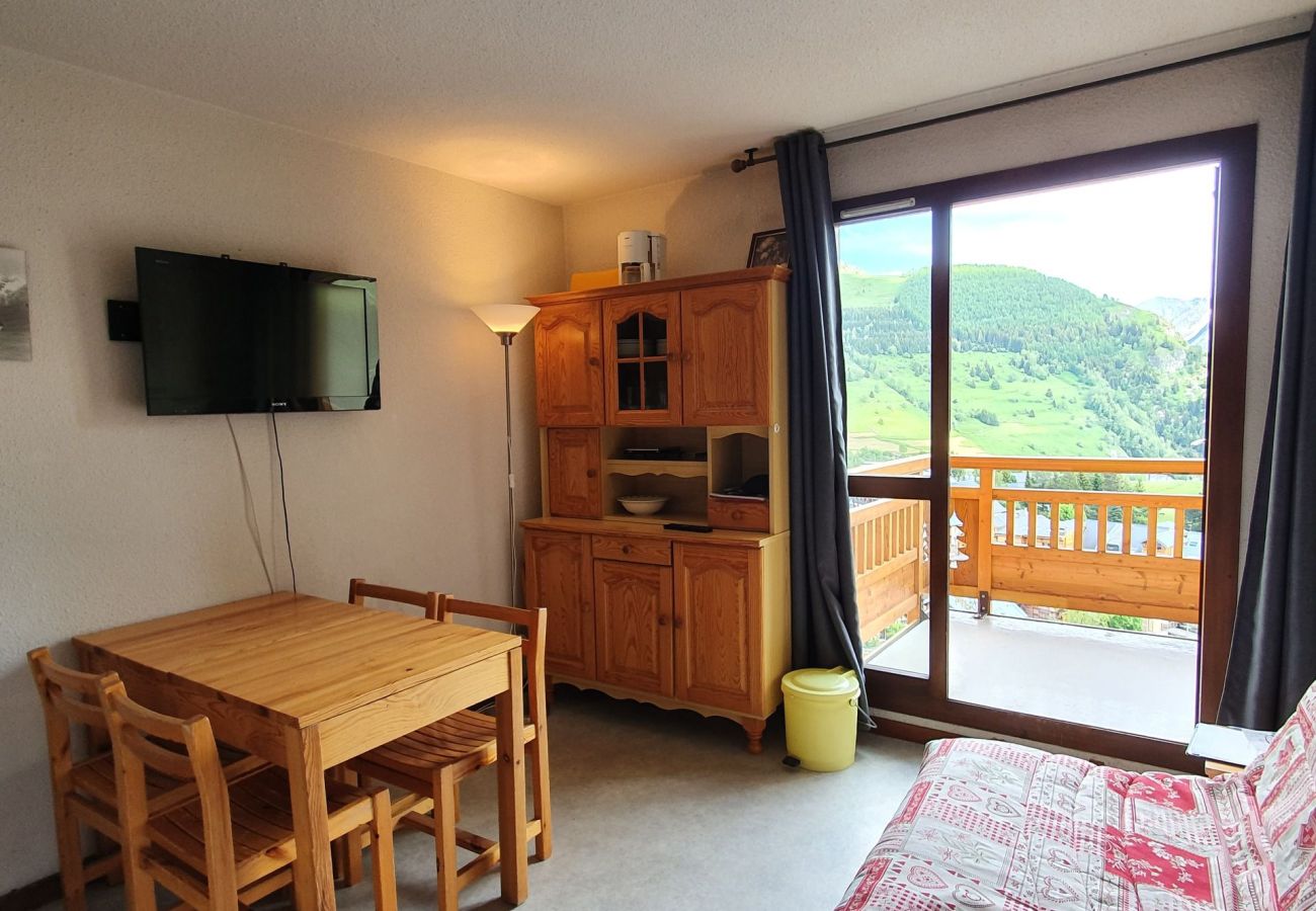 Apartment in Les Deux Alpes - Apt 4/6 ppl, balcony, near the ski station