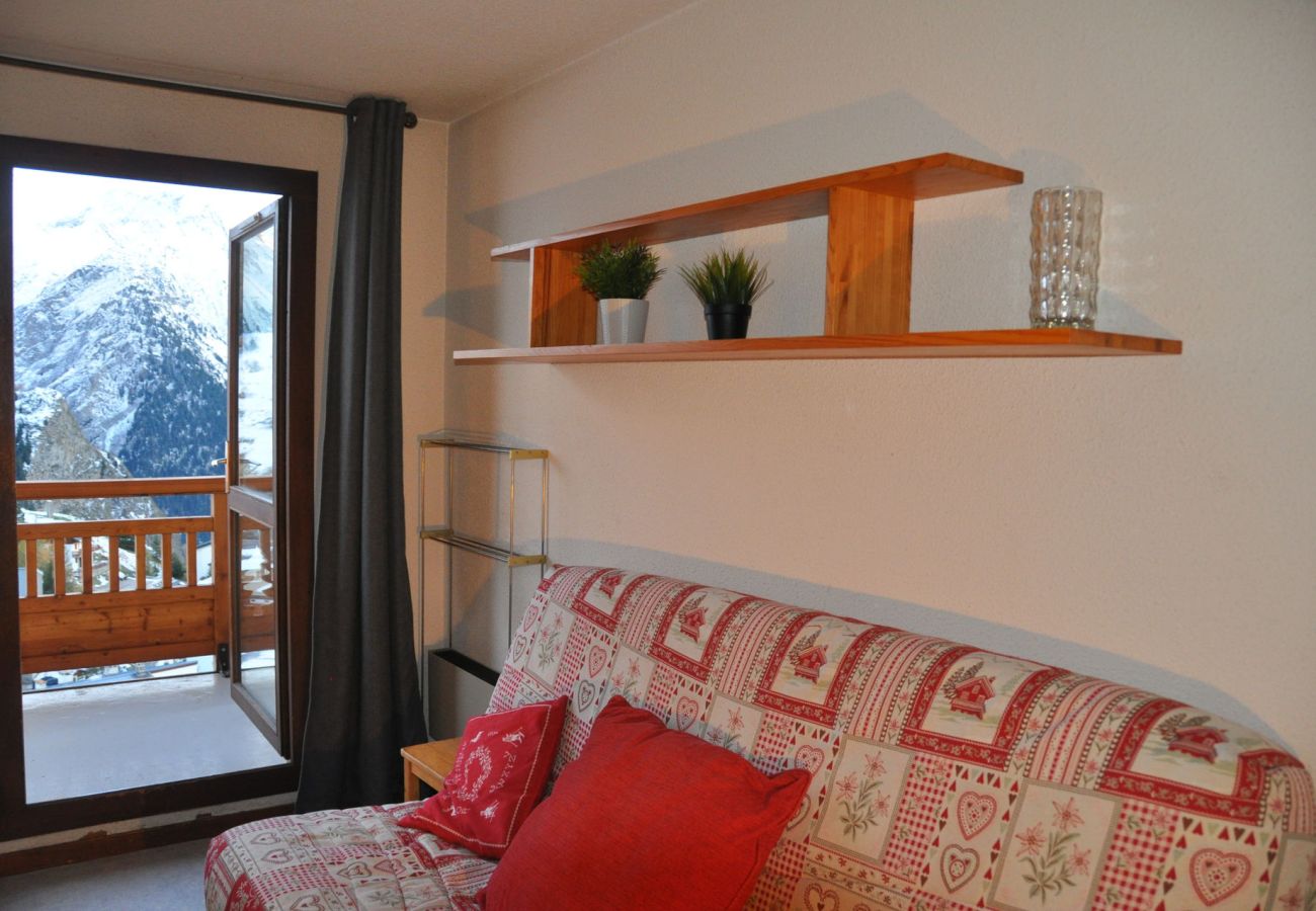 Apartment in Les Deux Alpes - Apt 4/6 ppl, balcony, near the ski station