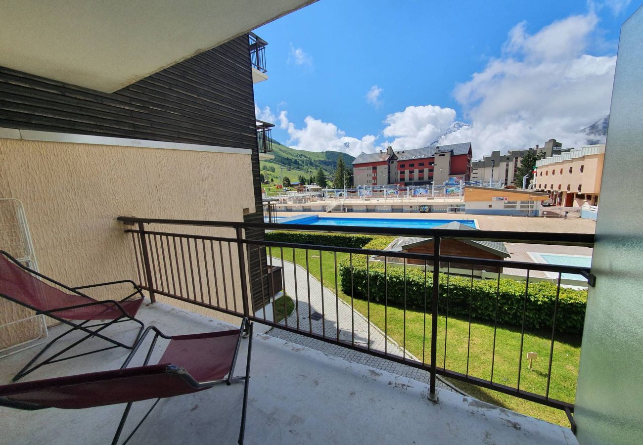 Studio in Les Deux Alpes - Studio 4 ppl, balcony, near the ski station