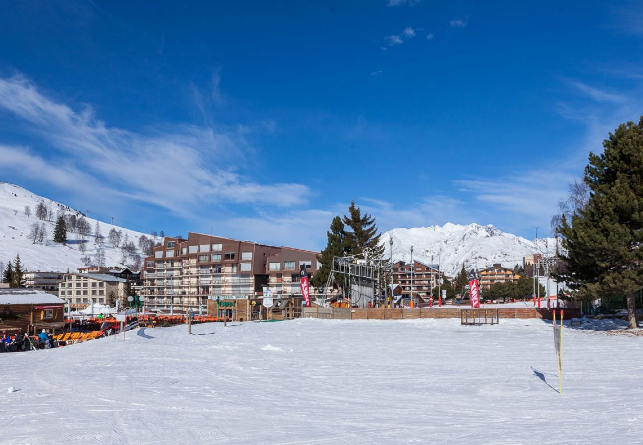 Studio in Les Deux Alpes - Studio 4 ppl, balcony, near the ski station