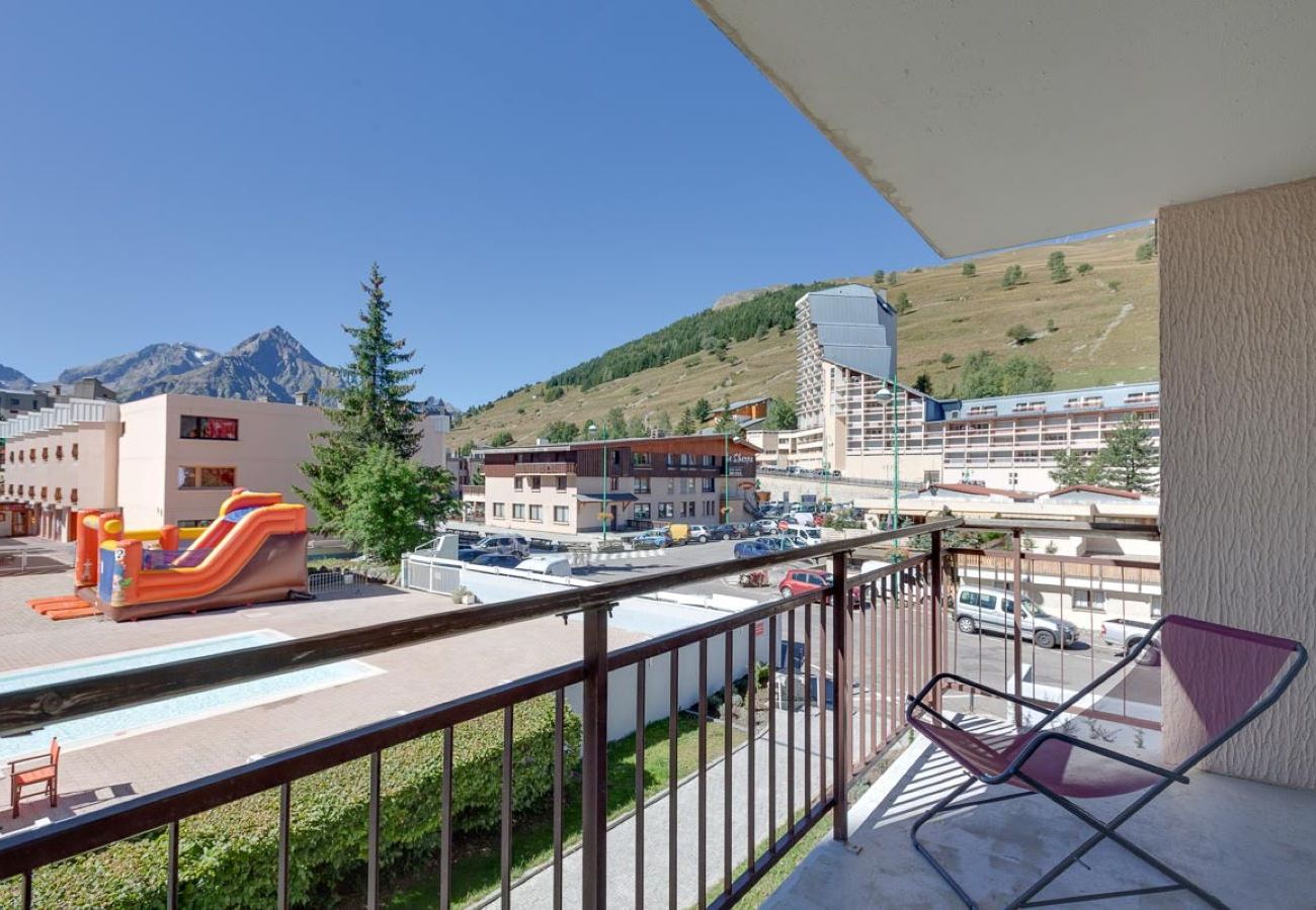 Studio in Les Deux Alpes - Studio 4 ppl, balcony, near the ski station