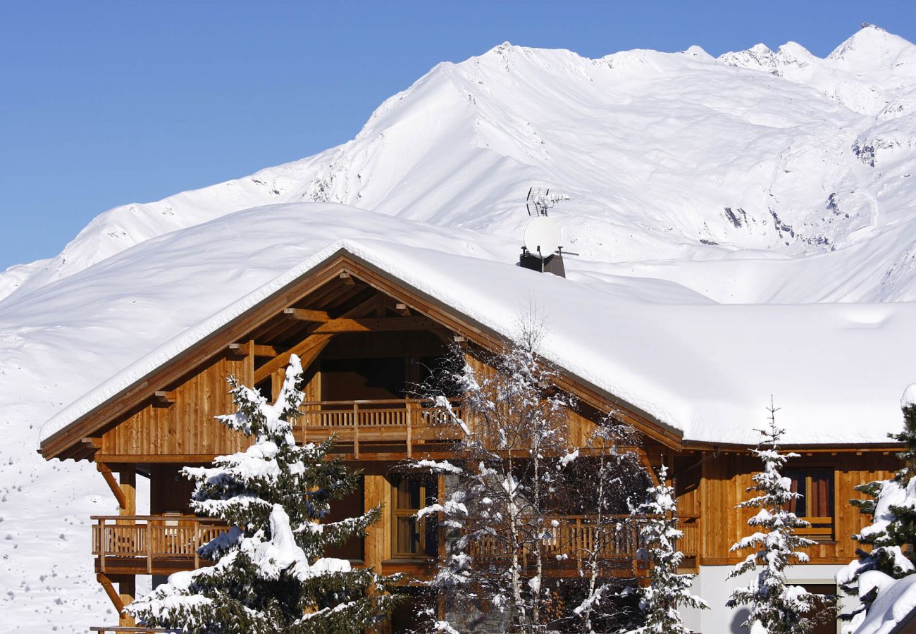 Apartment in Les Deux Alpes - Cosy apt 8 ppl, terrace, ski station at 50m