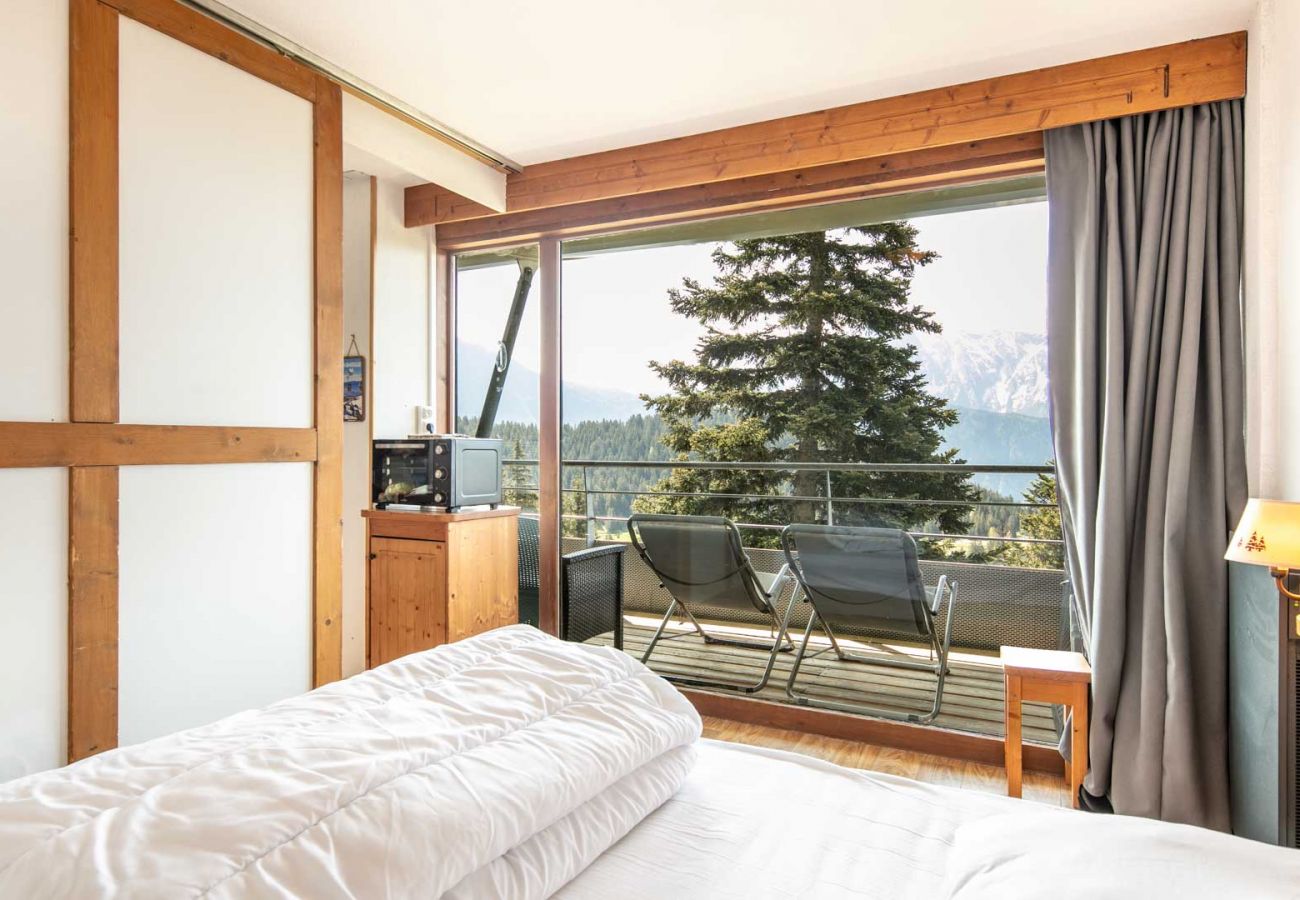 Studio in Chamrousse - Wondrful apt 4/6 ppl near the ski station, mountains view from balcony