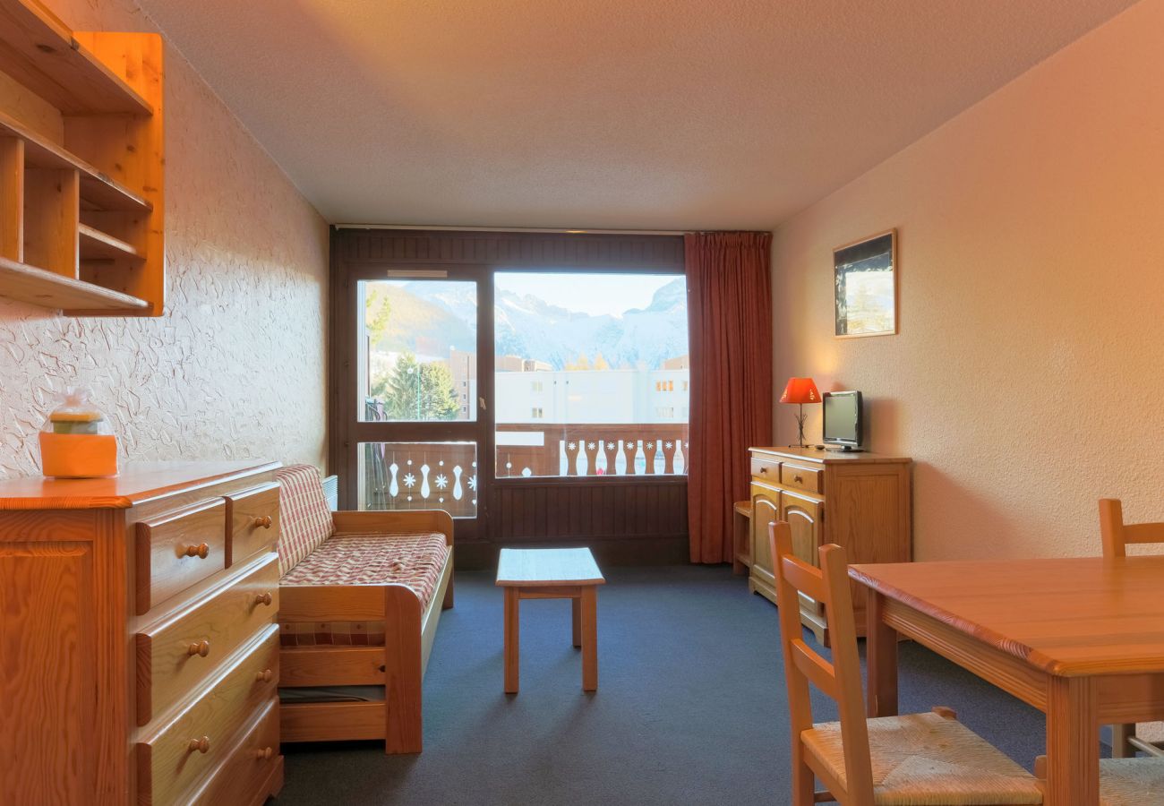 Studio in Les Deux Alpes - Studio 4 ppl, splendid view from balcony