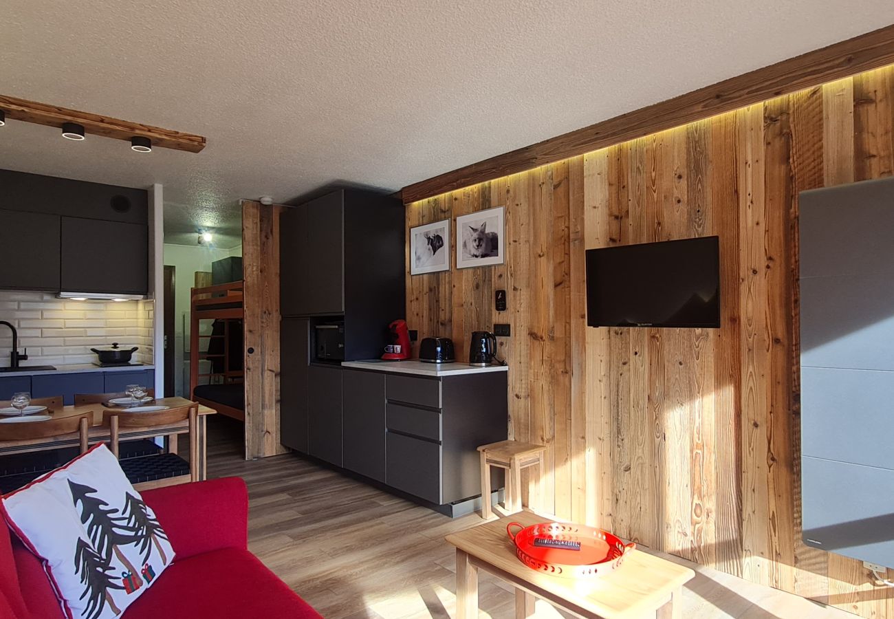 Studio in Les Deux Alpes - Studio 4 ppl, near the ski slopes, welcoming