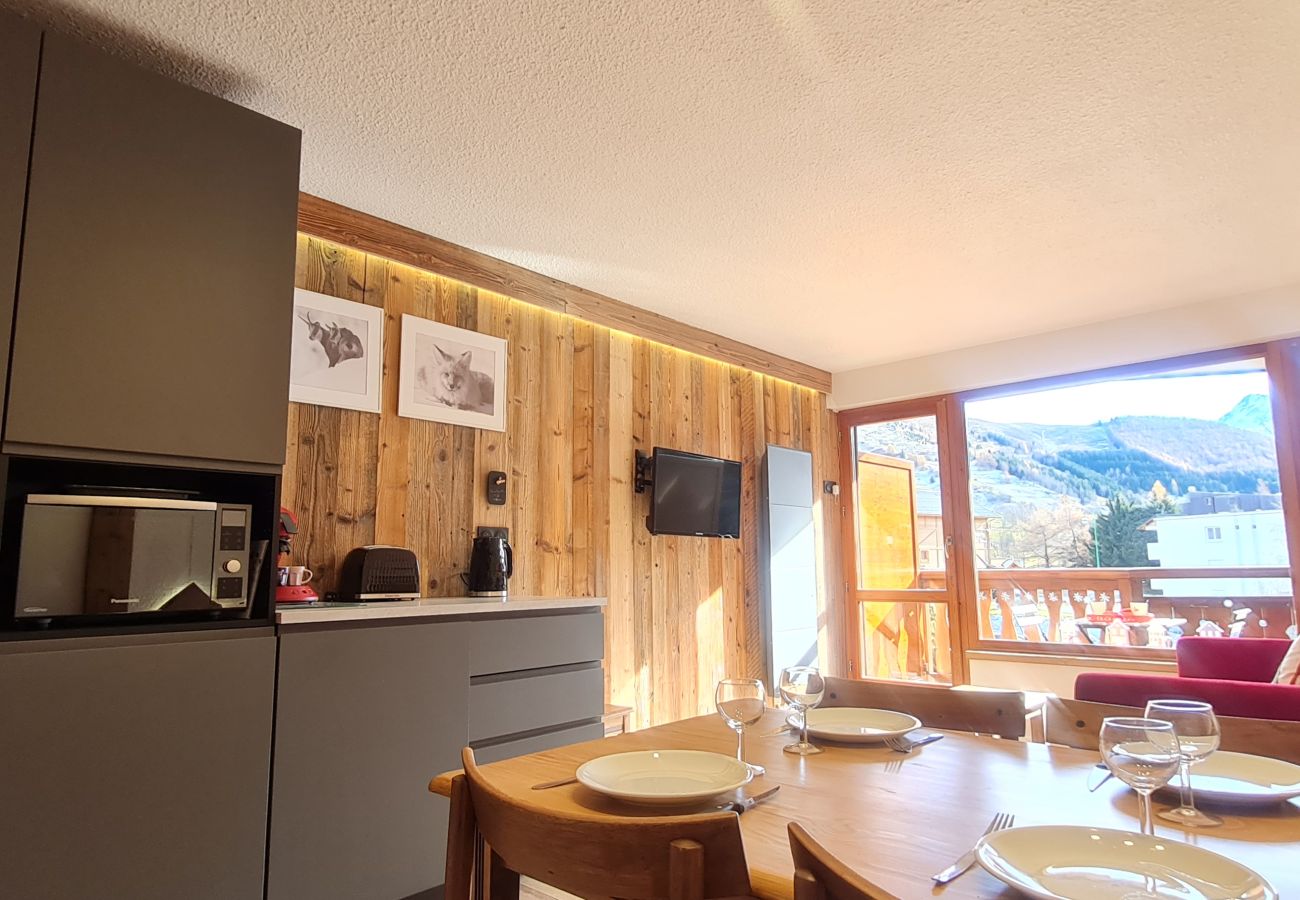 Studio in Les Deux Alpes - Studio 4 ppl, near the ski slopes, welcoming